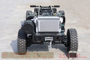 Dongfeng 4WD Armoured Vehicle Chassis–11-Ton Allison Automatic Right-drive Class III Chassis–Class III Chassis Agent Export Manufacturer