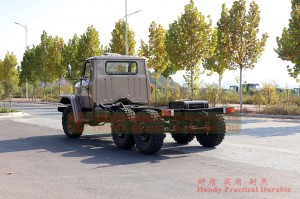 Dongfeng အရှည်နှစ်ထပ်မှန်နှစ်ထပ်ဒီဇယ်ထရပ်ကားကိုယ်ထည်-EQ240 လေးတန်အရပ်သားလမ်းကြမ်းထရပ်ကားကိုယ်ထည်-EQ2082 ညွှန်ပြထားသော Y25 လမ်းကြမ်းတပ်သားများတင်ဆောင်သည့်ယာဉ်ကိုယ်ထည်