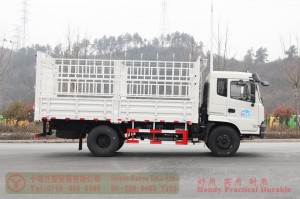 4*2 warehouse truck–Dongfeng 210 HP truck–Dongfeng off-road truck export manufacturer