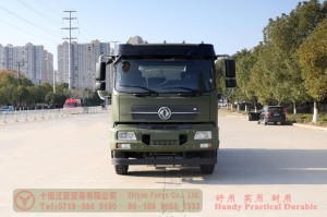 Dongfeng 10 cubic meters tanker–6*4 tanker type transportation truck–Dongfeng cross-country tanker truck exports