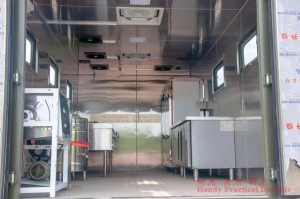 Dongfeng DWJ5090 Six wheel drive Cooking Vehicle