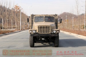 170 hp 6*6 warehouse truck–6WD 2.5 tons off-road truck–Off-road cargo truck for export