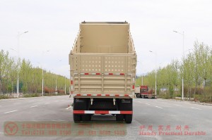 Dongfeng 260 HP 6*6 Dump Truck–Dongfeng Rear Dual Tire Dump Truck–Higher Railing Off-road Truck for Export