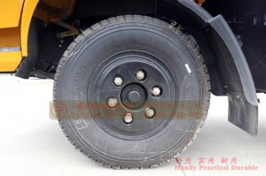 Dongfeng 140hp clearance truck-Dongfeng 4×2 Road Rescue Clearance Vehicle-Yellow four-wheel drive clearance truck export