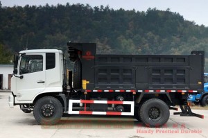 Dengfeng DFL3120B Dump Truck Flat Head 4*2 Off-road Vehicle Truck