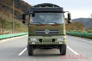 Dongfeng 4 Drive Off-Road Flat Head Dump Truck