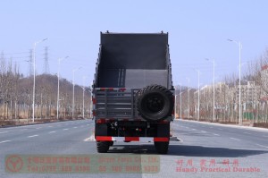 Dongfeng 190 hp 6*6 dump truck–6WD3.5 tons off-road truck–Off-road cargo truck for export