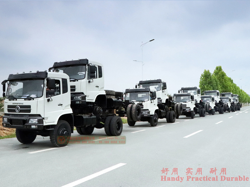 Dongfeng 4×4 Truck Chassises–From producing to exporting