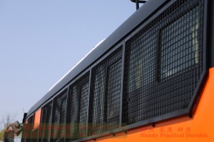 Dongfeng bus with bumper bar–Dongfeng 6*6 bus–210 hp city commuter bus–Dongfeng 21-seat bus