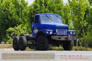 Dongfeng long head double-glass diesel truck chassis –EQ240 four-ton civilian off-road truck chassis–EQ2082 pointed Y25 off-road troop-carrying vehicle chassis