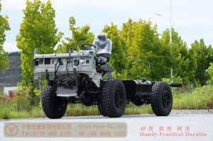 Dongfeng 4WD Armoured Vehicle Chassis–11-Ton Allison Automatic Right-drive Class III Chassis–Class III Chassis Agent Export Manufacturer