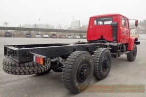 Long head Double row 6×6 off-road vehicle Chassis