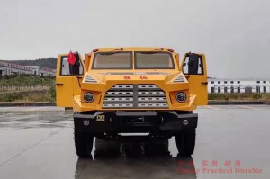 Mining area off-road dump truck