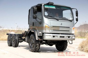 Dongfeng 6*6 Flat Head Puma Series Off-road Light Duty Chassis
