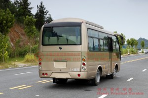 Dongfeng 19 ဆံ့ နိုင်ငံဖြတ်ဘတ်စ်- တင်ပို့ရန်အတွက် လုပ်ငန်းသုံး မြို့ပြနှင့် ကျေးလက်အလတ်စား ဘတ်စ်ကားများ- Dongfeng 4*2 19 ဆံ့ ဘတ်စ်ကားများ