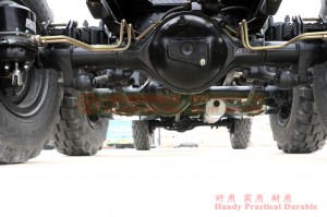 Dongfeng six wheel drive Classic EQ2082E6DJ Chassis – 6×6 Dongfeng 2.5 ton off-road vehicle conversion – standard without winch 240 long head truck chassis