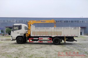 ລົດບັນທຸກ 4×2 Dongfeng ມີລົດເຄນ