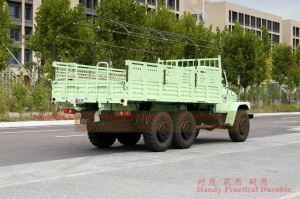 Dongfeng 6*6 Long Head Off-Road Truck – Reinforced Off-Road Transporter for Export – 6*6 Off-Road Truck with Canopy Pole Addition