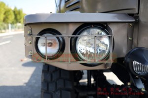Dongfeng 25Y Pointed Buggy with Winch–Champagne Color 170 HP Long Head Truck–Export EQ2082 Two and a Half Ton Troop Carrier