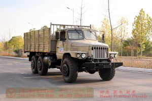 Dongfeng customized EQ2100 six-wheel drive off-road troop carrier–Dongfeng six-wheel drive 190 hp pointy truck–6*6 multi-functional pointy cargo carrier