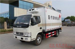 Dongfeng Four Drive Off-road Light Duty Truck Medical waste transfer vehicle