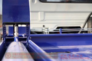 ยานพาหนะสุขาภิบาลเทศบาล Dongfeng 190 HP–4 * 2 รถบรรทุกขยะแบบสวิงอาร์ม–ผู้ผลิตยานพาหนะพิเศษของ Dongfeng