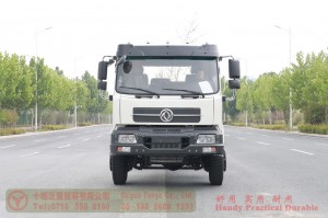 Dongfeng 4WD truck chassis – Cummins 210hp convertible chassis – 4WD off-road truck chassis for export