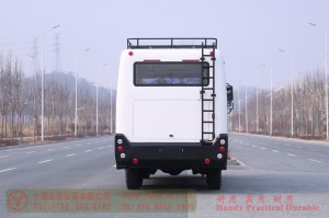 Dongfeng bus with bumper bar–Dongfeng 6*6 bus–190 hp city commuter bus–Dongfeng 30-seat bus