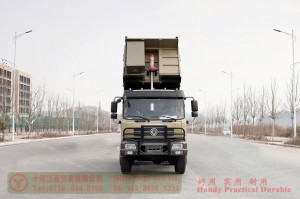 东风 6WD 平头自卸车–东风 210 马力卡车–东风越野卡车出口制造商