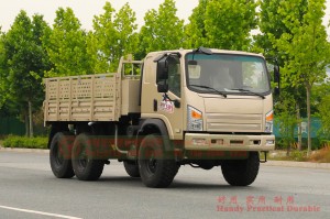 Dongfeng 6*6 flathead off-road truck–EQ2082 diesel off-road truck–Dongfeng 240 civilian off-road transporter exported