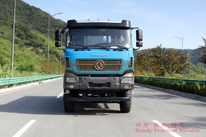 Dongfeng Six-wheel-drive 340hp Export Truck – 6*6 Cargo Truck with Tarpaulin Canopy Pole – Dongfeng Off-road Truck Exporters and Manufacturers