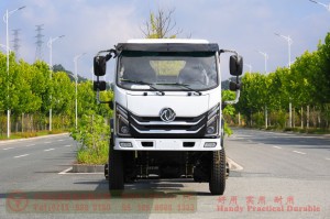 Dongfeng 4*4 flathead off-road truck Chassis–150hp diesel off-road truck Chassis–Custom Chassis Export Manufacturer
