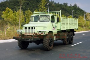 Dongfeng Six-wheel-drive EQ245 Long Head Off-road Truck – 6*6 Reinforced Off-road Transportation Truck Manufacturer – EQ2100 Classic Model for Export