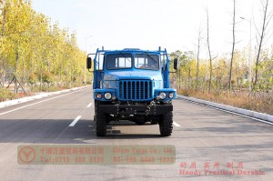 Dongfeng Classic EQ2082 6*6 ຍານພາຫະນະ Off-Road – ຍານພາຫະນະ Off-Road ສອງແກ້ວແຫຼມ – ຍານພາຫະນະທາງທະຫານ 170/190 HP Grille Face