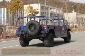 Dongfeng Mengshi EQ2050 Convertible–Mengshi Parade Vehicle–Dongfeng 4WD Off-road Trucks Export Manufacturer