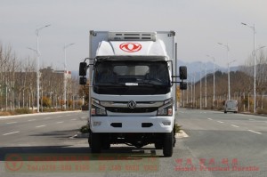 Dongfeng 4WD Refrigerated Truck –15-party Aquatic Products Transportation Truck–4WD Fresh Trucks for Export