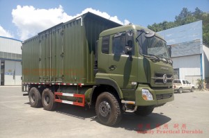 Six Wheel Drive Van Inflammable and explosive goods Transportation Vehicle