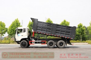 Dongfeng 340 HP Dump Truck–Dongfeng 6WD Rear Eight Tire Dump Truck–Dongfeng Off-road Truck Producing and Exporting Manufacturers