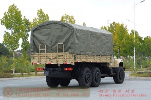 Dongfeng six-wheel drive rudder gray 190 hp off-road truck–Dongfeng long head 245 off-road transporter–Dongfeng EQ2100 all-wheel drive off-road special vehicle