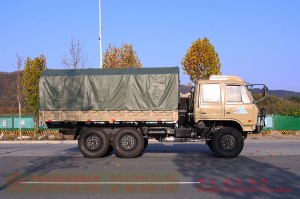 EQ2102 Dongfeng six-wheel-drive double-row truck-3.5-ton flathead diesel off-road vehicle–Dongfeng 6*6 troop-carrying vehicle for civilian exports