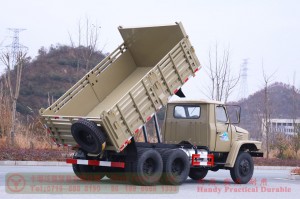 EQ2082 Six-Wheel Drive Dump Truck — Dongfeng Six-Wheel Drive Cargo Truck — Cargo Truck Export Manufacturer