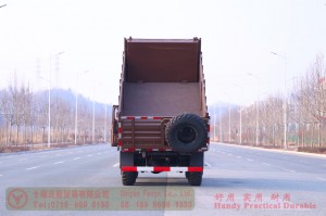 190 hp 6*6 dump truck–6WD3.5 tons off-road truck–Off-road cargo truck for export