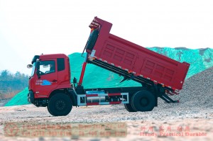 Dongfeng 210 HP Rear Dual Tire Special Off-road Truck–Dongfeng Flathead 4*2 Dump Truck–Off-road Truck Export Manufacturer