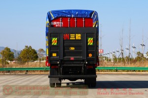 210 HP Box Truck–Dongfeng 4×2 Hydraulic Tailgate Truck–Commercial Truck Export Manufacturer