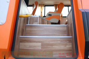 Dongfeng bus with bumper bar–Dongfeng 6*6 bus–210 hp city commuter bus–Dongfeng 21-seat bus