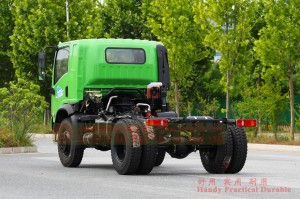 Dongfeng 4*4 flathead off-road truck–170hp diesel off-road truck–Custom Chassis Export Manufacturer