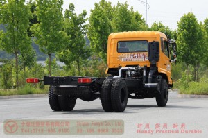 Dongfeng 4×4 Cargo Chassis—260 HP Chassis Conversion—Off-Road Cargo Chassis Export Manufacturer