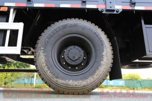 Dongfeng 260-horsepower Twin-Rear-Wheel Cage-Body Truck — Dongfeng Flat-Nose 4×2 Truck — Off-Road Truck Export Manufacturer