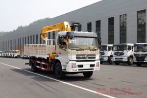 4×2 Dongfeng Truck Lifting Truck–Dongfeng 10T Truck Lifting Truck–Xugong 10T Four-section Boom Crane