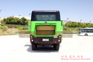 Dongfeng 6X6 bus–210hp bus–25-seater medium bus–Dongfeng 8m bus
